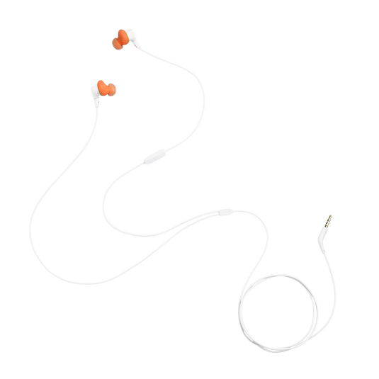 JBL Endurance Run 3 - White - Wired Sport Headphones - Detailshot 3 image number null