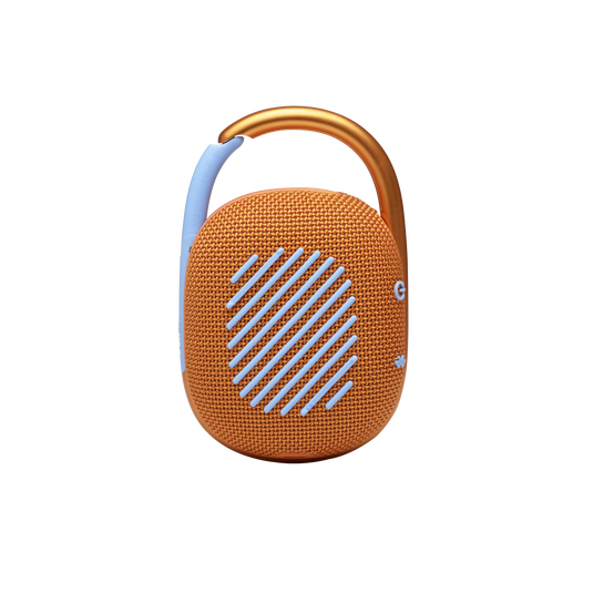 JBL Clip 4 - Orange - Ultra-portable Waterproof Speaker - Back image number null