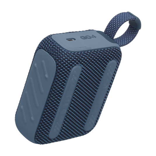 JBL Go 4 - Blue - Ultra-Portable Bluetooth Speaker - Detailshot 2 image number null