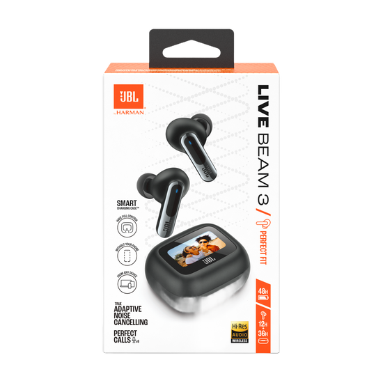 JBL Live Beam 3 | ハイレゾ対応ノイズキャンセリング完全ワイヤレス