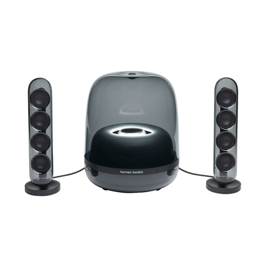 Harman Kardon SoundSticks 4 - Black - Bluetooth Speaker System - Front image number null