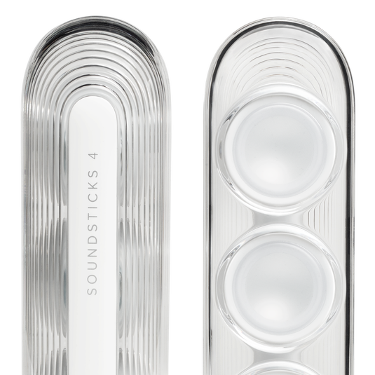 Harman Kardon SoundSticks 4 - White - Bluetooth Speaker System - Detailshot 3 image number null