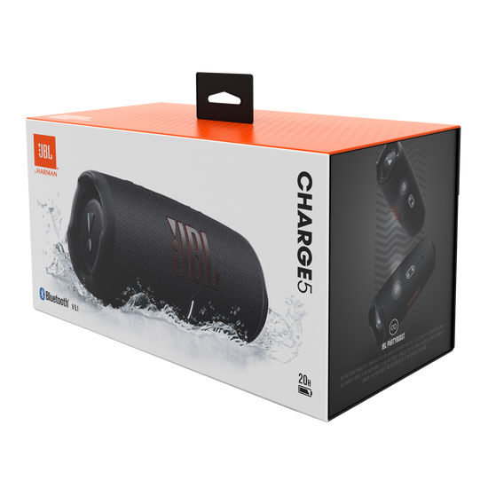 【美品】JBL CHARGE5 ワイヤレススピーカー ブラック JBL Charge 5 | モバイルバッテリー機能付きポータブル防水スピーカー