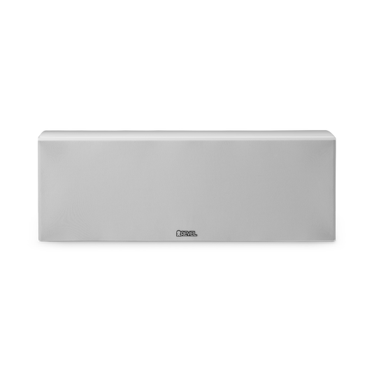 C25 - White - 2-way Dual 5.25" Center Channel Loudspeaker - Front image number null