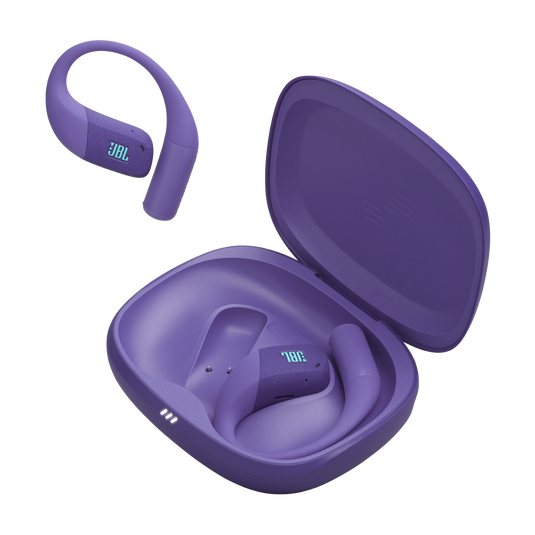 JBL Endurance Zone - Purple - True Wireless open-ear sport headphones - Detailshot 2 image number null