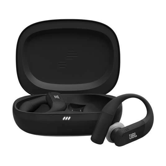 JBL Endurance Peak 4 - Black / Grey - True Wireless Noise Cancelling Sport Earbuds - Hero image number null
