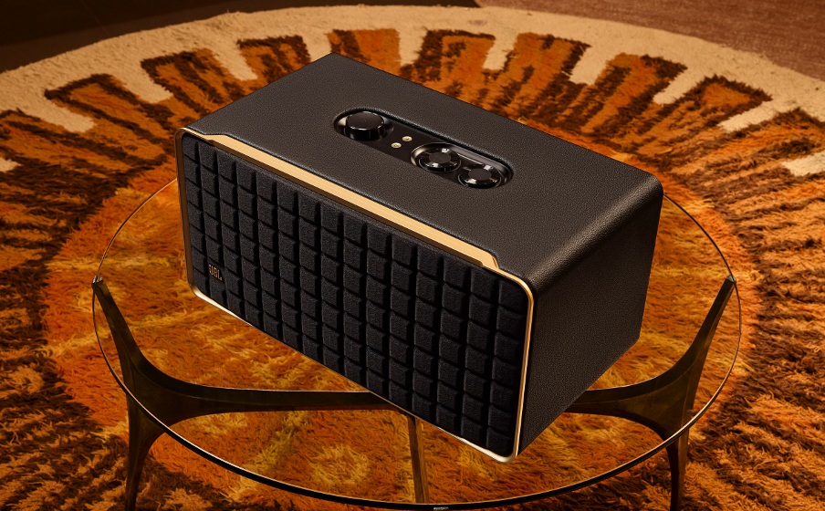 JBL Authentics 500 | Wi-Fi、Bluetooth、音声アシスタントを備えた