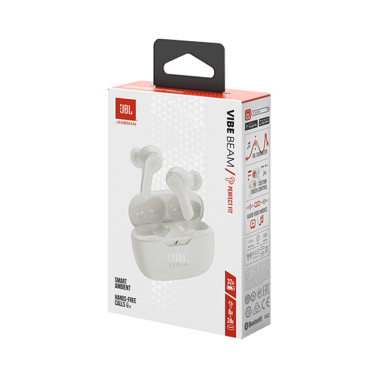 JBL Wave Beam - White - True wireless earbuds - Detailshot 15 image number null