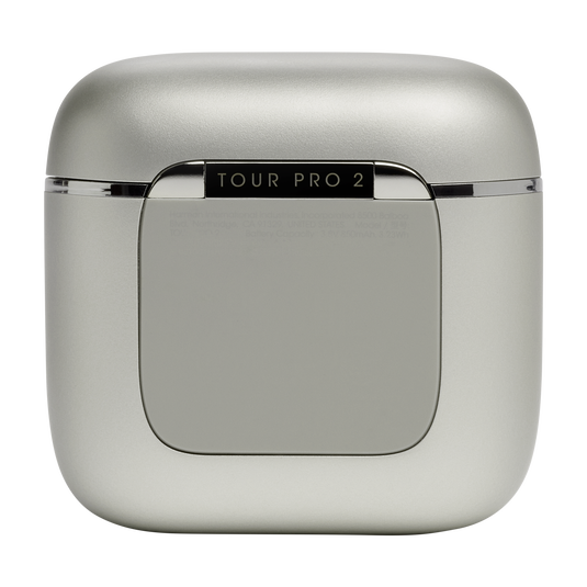JBL Tour Pro 2 - Champagne - True wireless Noise Cancelling earbuds - Back image number null