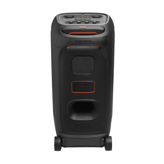 JBL PartyBox Stage 320 - Black - Portable party speaker with wheels - Back image number null