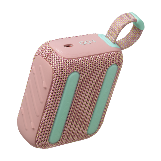 JBL Go 4 - Pink - Ultra-Portable Bluetooth Speaker - Detailshot 2 image number null