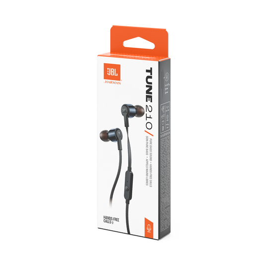 JBL Tune 210 Eco - Black - In-ear headphones - Detailshot 15 image number null