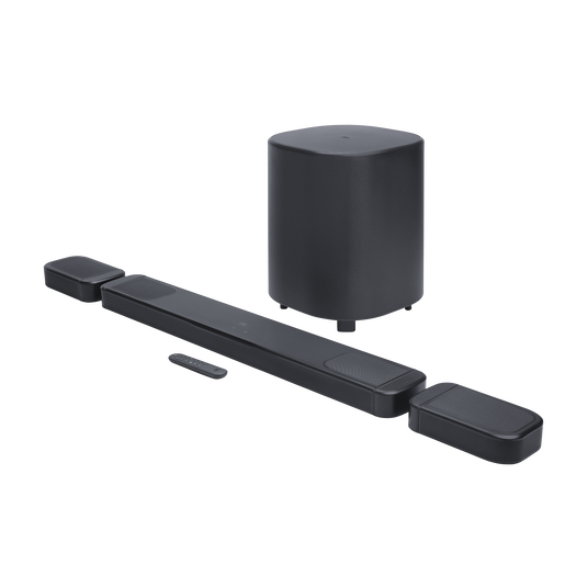 JBL Bar 1000MK2 - Black - 7.1.4 channel soundbar system with detachable surround speakers, Dolby Atmos® and DTS:X® - Hero image number null