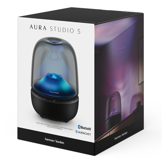 Harman Kardon Aura Studio 5 - Black - Bluetooth® home speaker - Detailshot 5 image number null