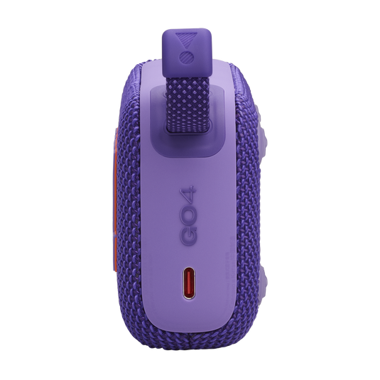 JBL Go 4 - Purple - Ultra-Portable Bluetooth Speaker - Left image number null