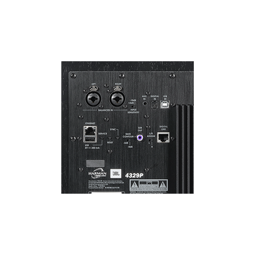 4329P Studio Monitor Powered Loudspeaker System USB-Bおよび光デジタル入力、XLR / 6.3mmフォンジャックおよび3.5mm AUX入力など、リスニングのみならず音楽制作用途まで網羅した豊富なデジタル＆アナログ入力を装備 - Image