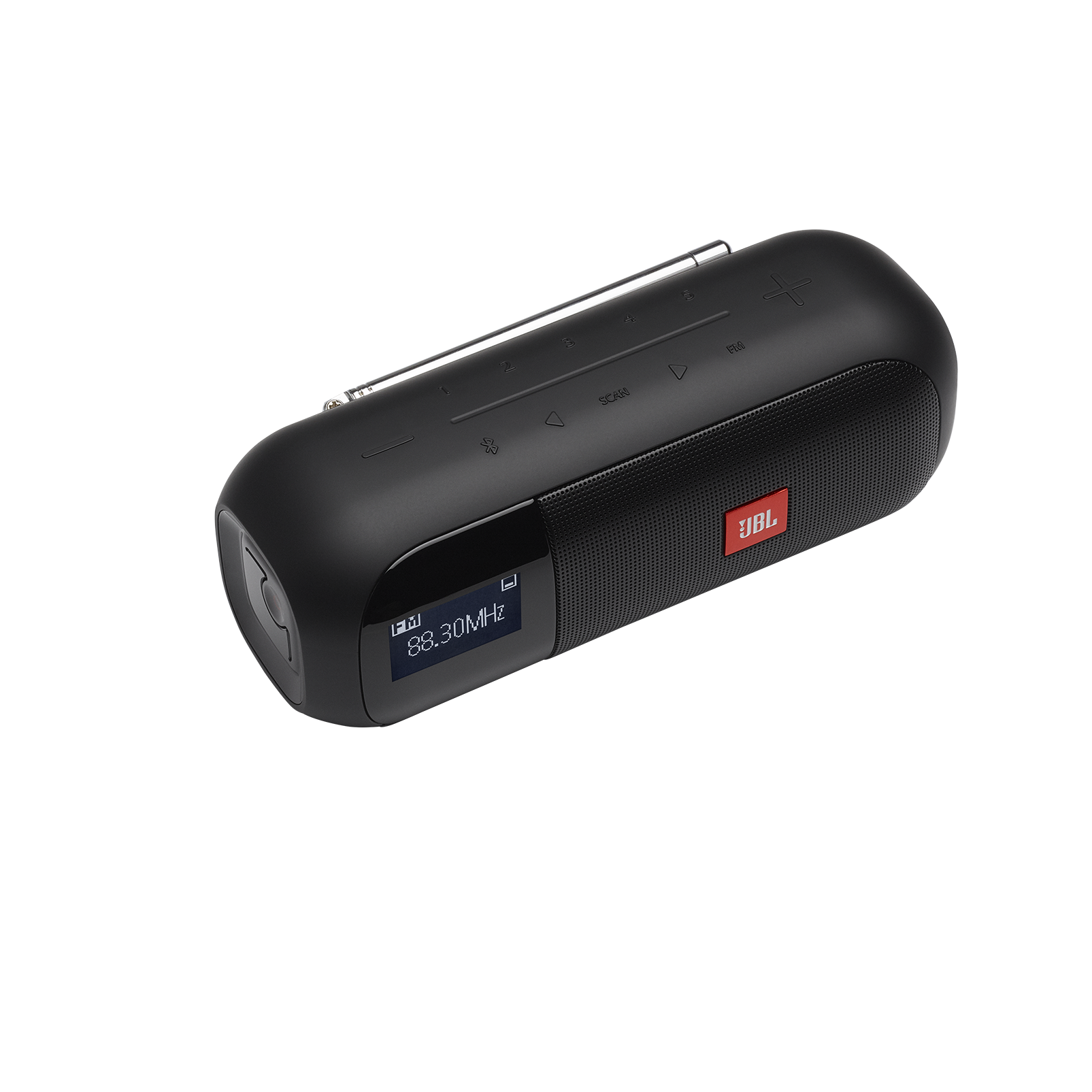 JBL Tuner 2 FM - Black - Portable FM radio with Bluetooth - Detailshot 2