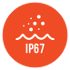 IP67防水・防塵対応