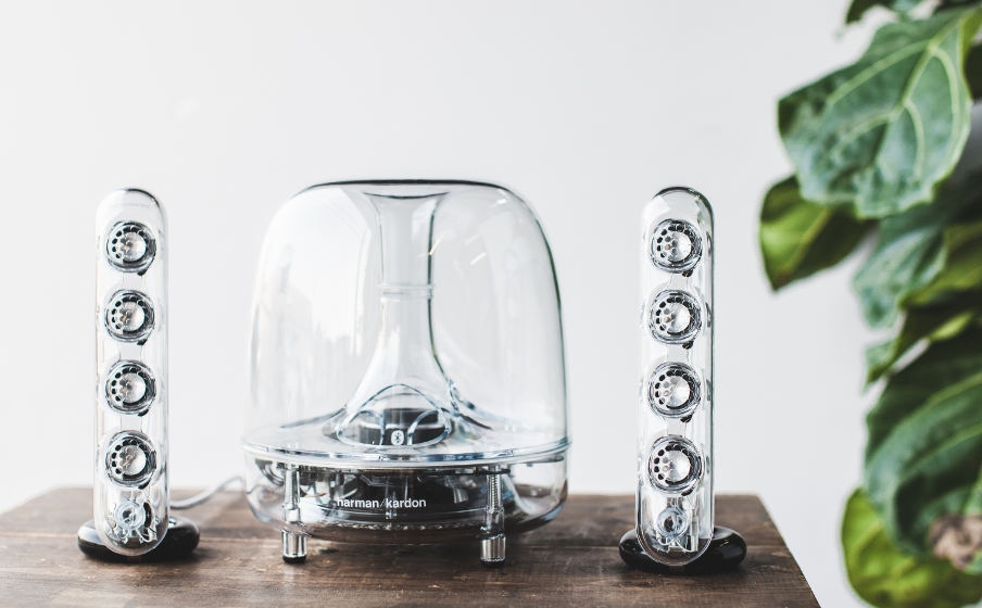Amazon.co.jp: Harman Kardon SoundSticks 4 Wireless Bluetoothスピーカー/サブウファー搭載/電源ケーブル駆動  / 3.5mmアナログ入力搭載 / ブラック / HKSOUNDSTICK4BLKJN : 家電＆カメラ