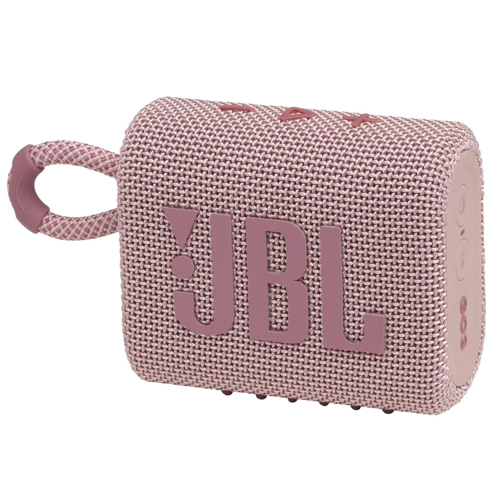 JBL Go 3 - Pink - Portable Waterproof Speaker - Hero