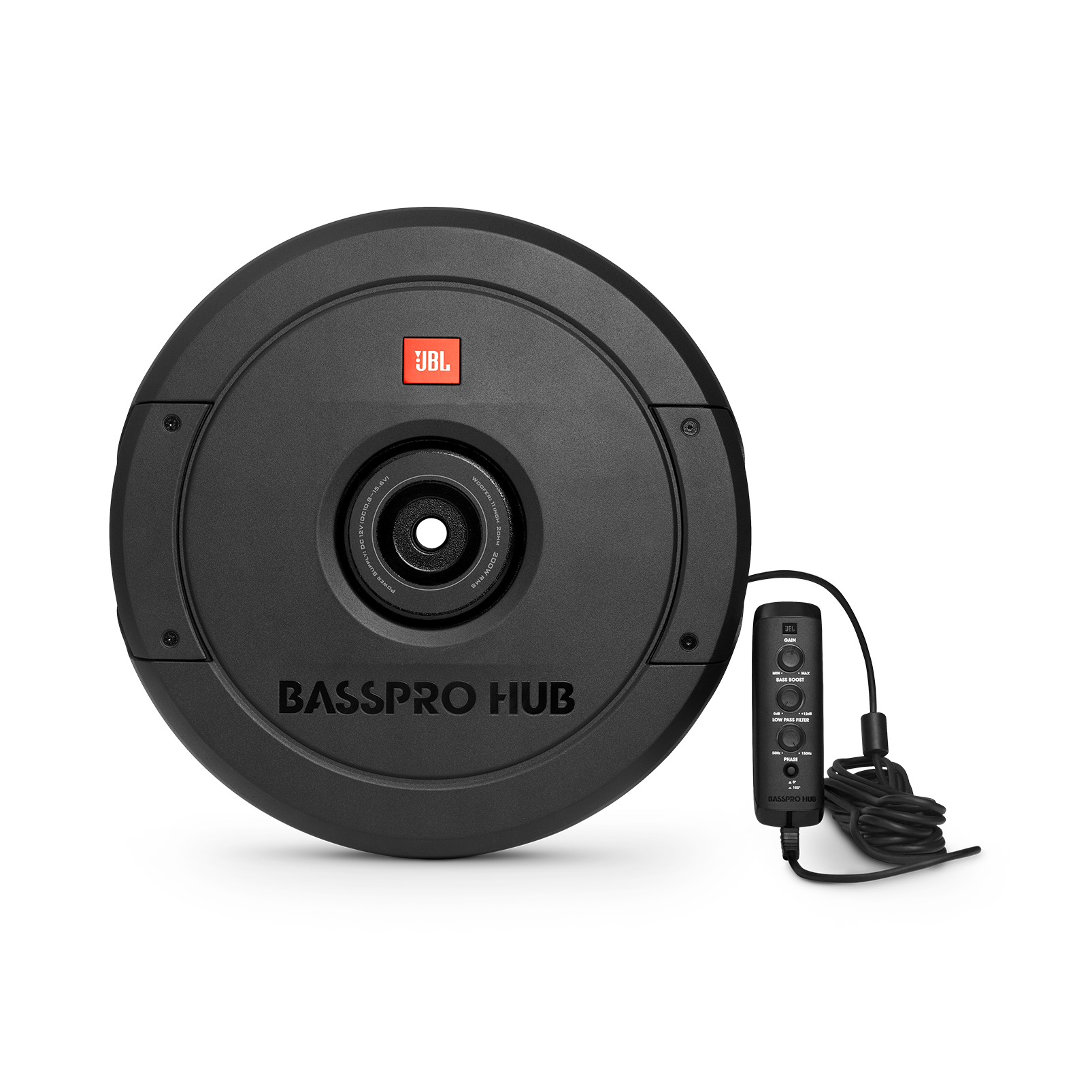 人気ショップ JBL BassPro 11インチ（279mm）リモコン付き200Wパワード | Hub カーオーディオ