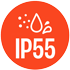 IP55防水防塵対応