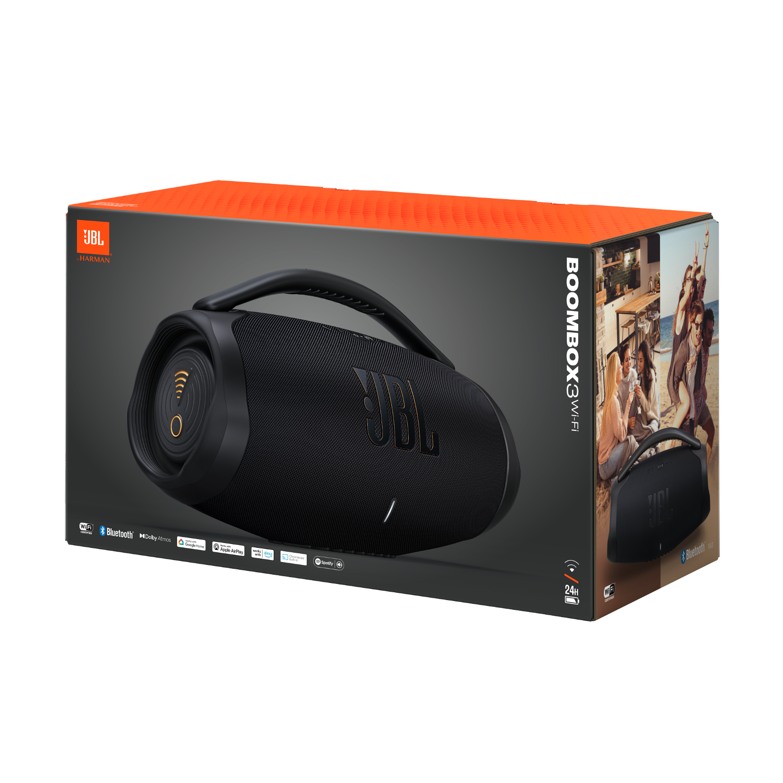 華麗 3 Boombox JBL Wi-Fi スピーカー Bluetooth / ポータブルWi-Fi | スピーカー