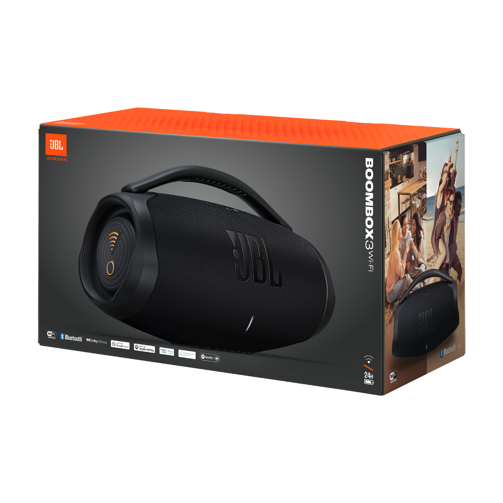 JBL Boombox 3 Wi-Fi | ポータブルWi-Fi / Bluetooth スピーカー