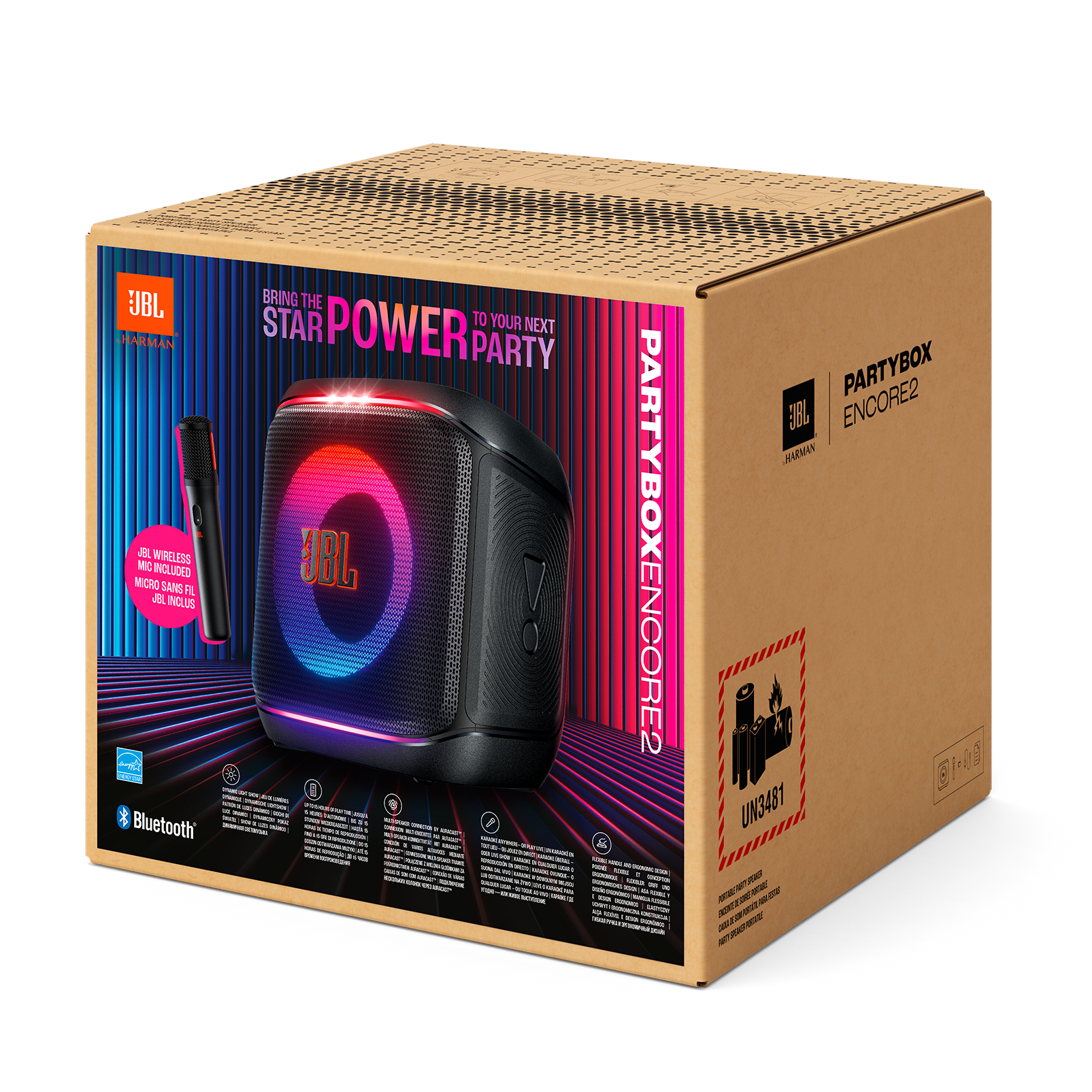 JBL PartyBox Encore 2 | ポータブルパーティースピーカー
