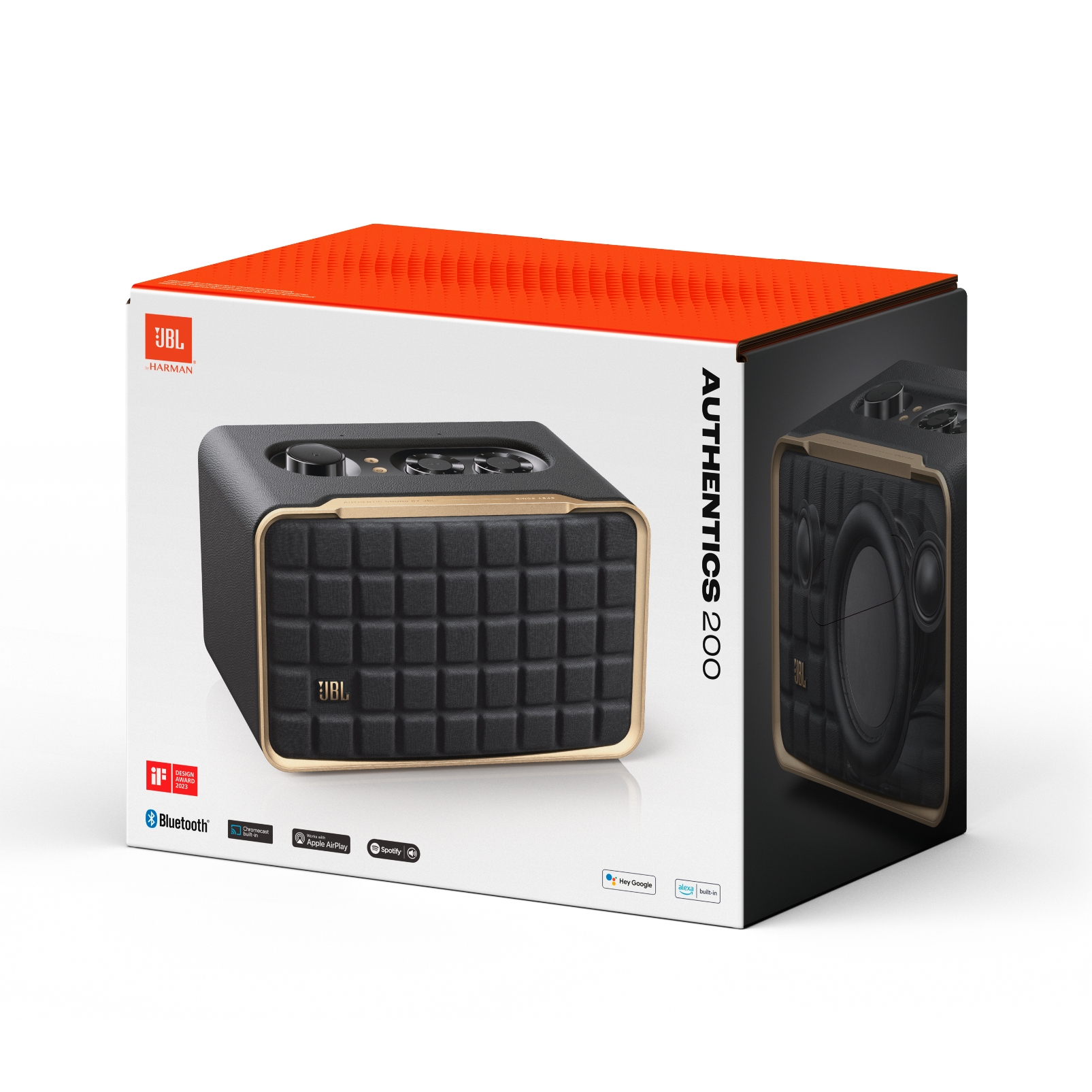 JBL Authentics 200 | オーセンティックデザインのワイヤレス