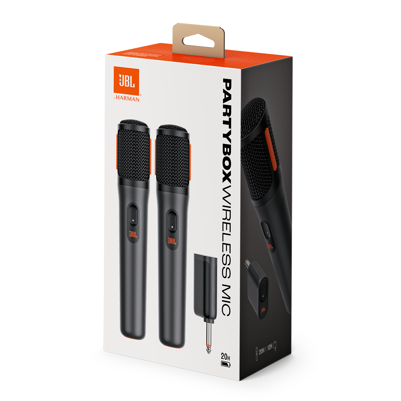JBL 最新ワイヤレスマイク デュアルシステム Amazon | JBL PartyBox Wireless Mic 2本セット/2.4GHz 無線方式