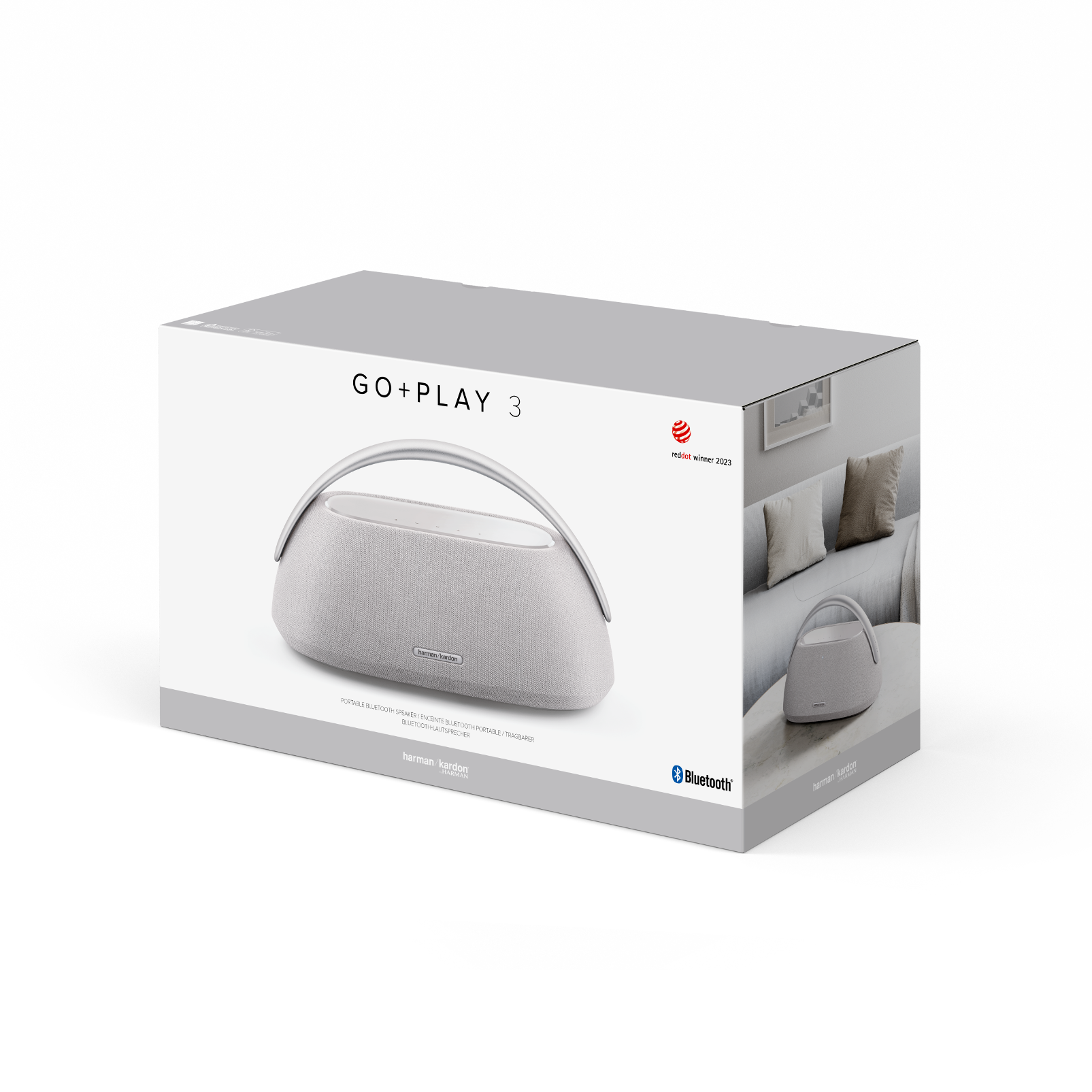 2024高い素材  + Go Kardon Harman Play Bluetooth対応ポータブルスピーカー | 3 スピーカー・ウーファー