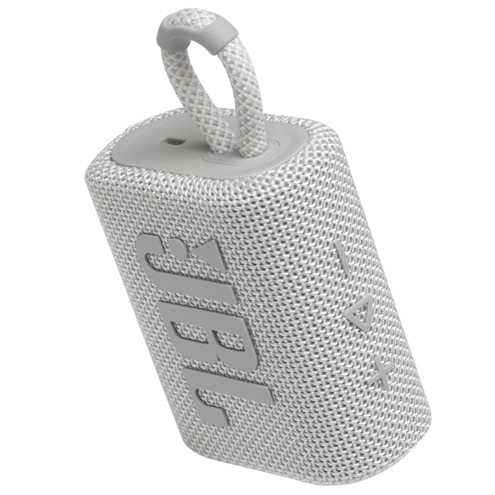 JBL Go 3 - White - Portable Waterproof Speaker - Detailshot 2